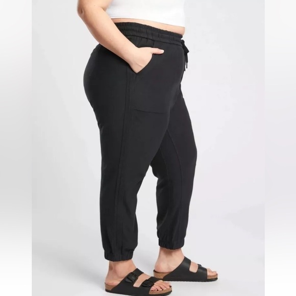 SOLD NWT ATHLETA Farallon Jogger Pants Women's Plus Size 3X Black 988043 - Picture 2 of 9